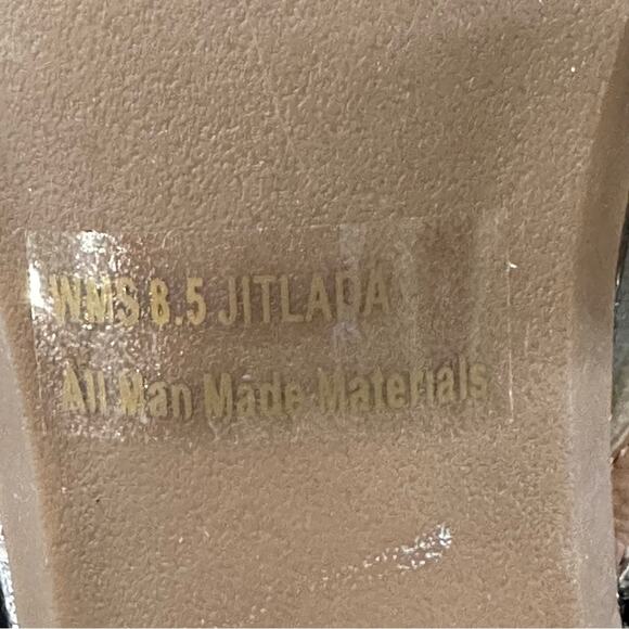 Report jitlada ruffles sandal Chucky block, heels, size 8 1/2 m - Picture 7 of 7